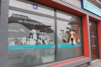 Façade cabinet vétérinaire Thonon-les-Bains